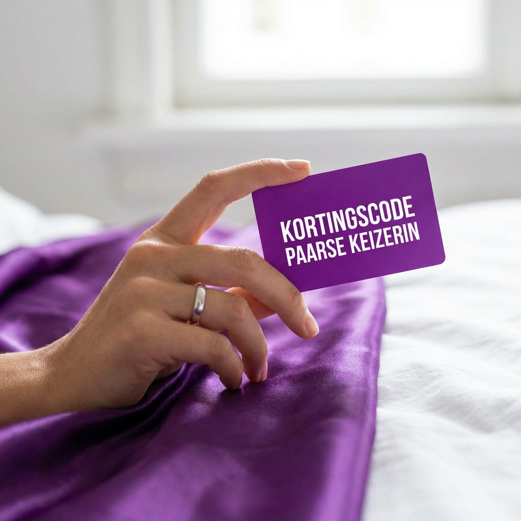 Kortingscode van De Paarse Keizerin. Hoe komt u er aan?