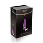 Plaisirs Secrets My Secret Vib paarse buttplug met vibrator in luxe zwarte doos