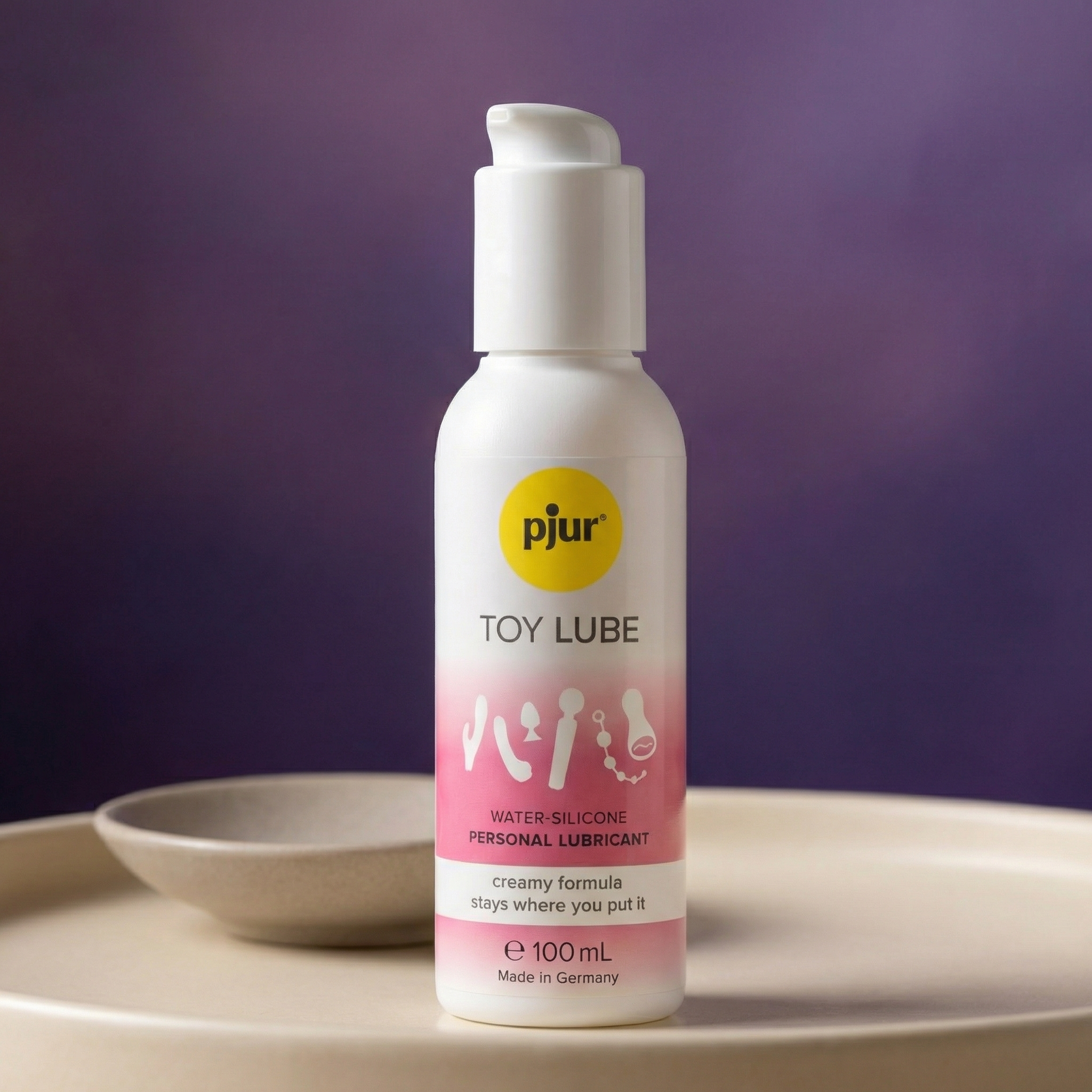 PjurToy Lube: Glijmiddel voor gebruik met speeltjes (100 ml)