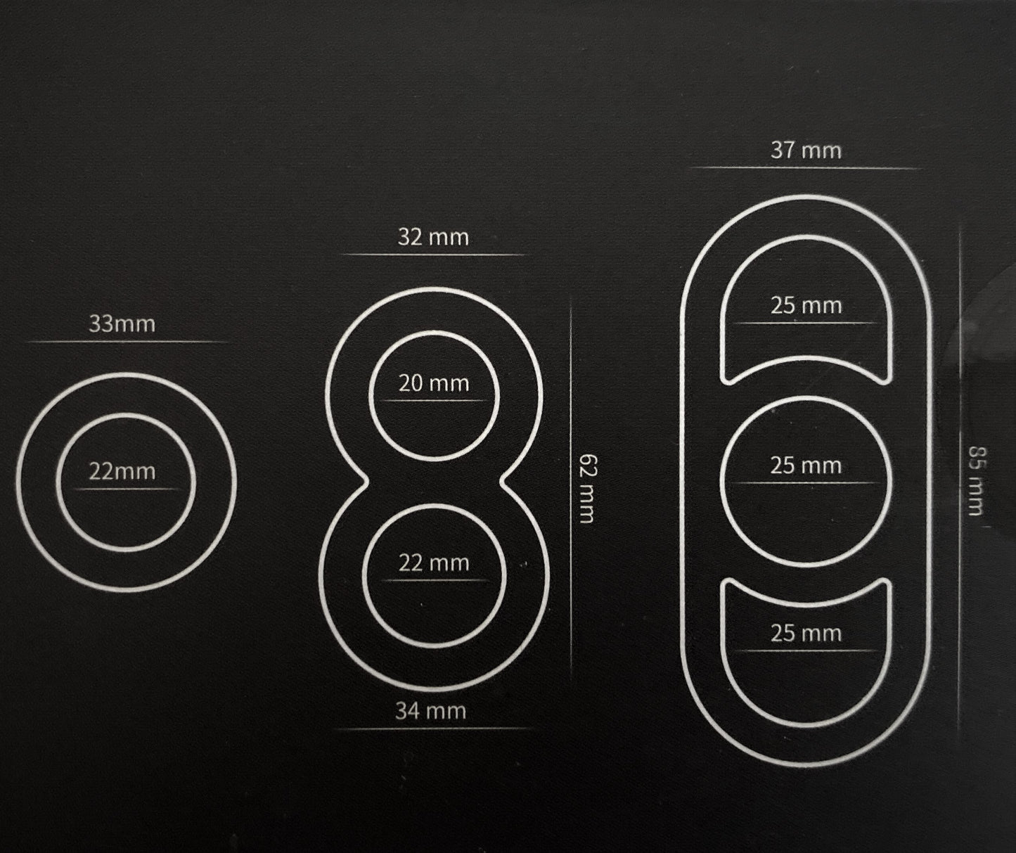 Driedelige Chinese Cockring Set